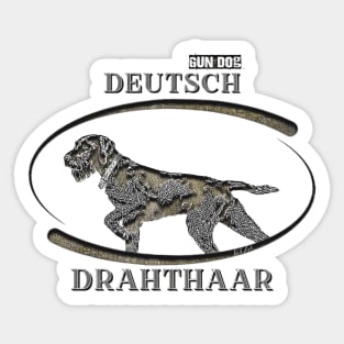 German Wirehaired Pointer Sticker